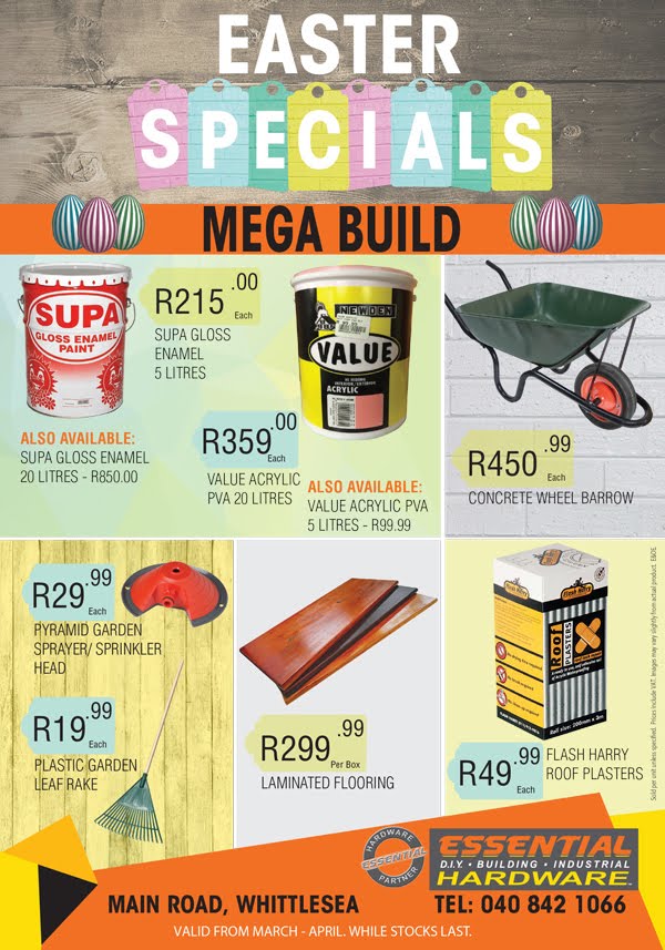 GBB Essential Hardware Proofing MEGA BUILD Easter Specials