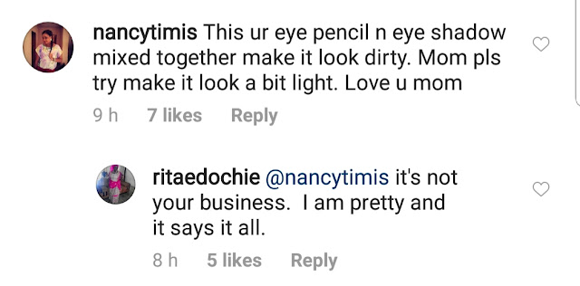 Who are you to complain about my makeup when my husband doesn