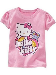 Cute pink Hello Kitty t-shirt