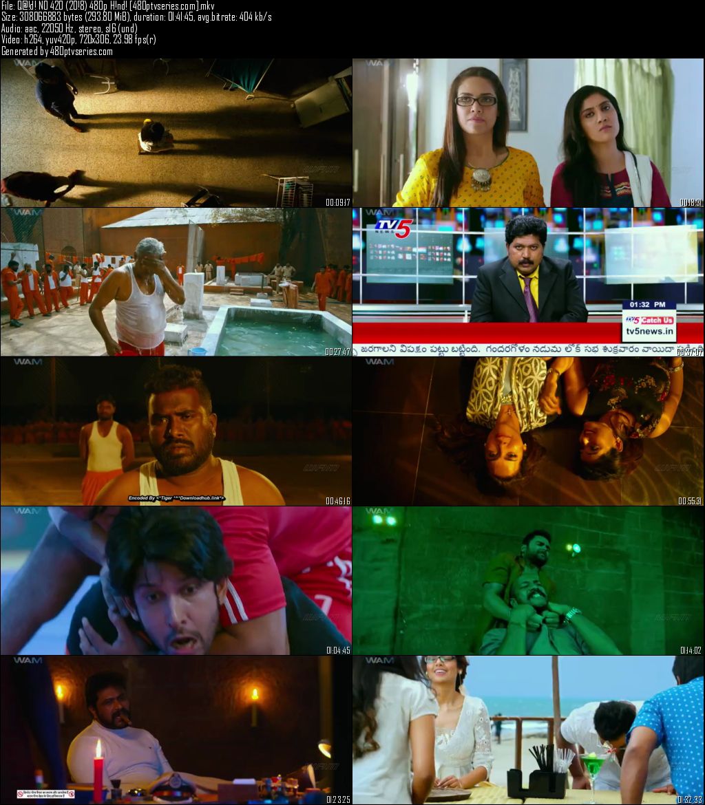 Qaidi No 420 (2018) 300Mb Full Hindi Dubbed Movie Download 480p HDRip Free Watch Online Full Movie Download Worldfree4u 9xmovies