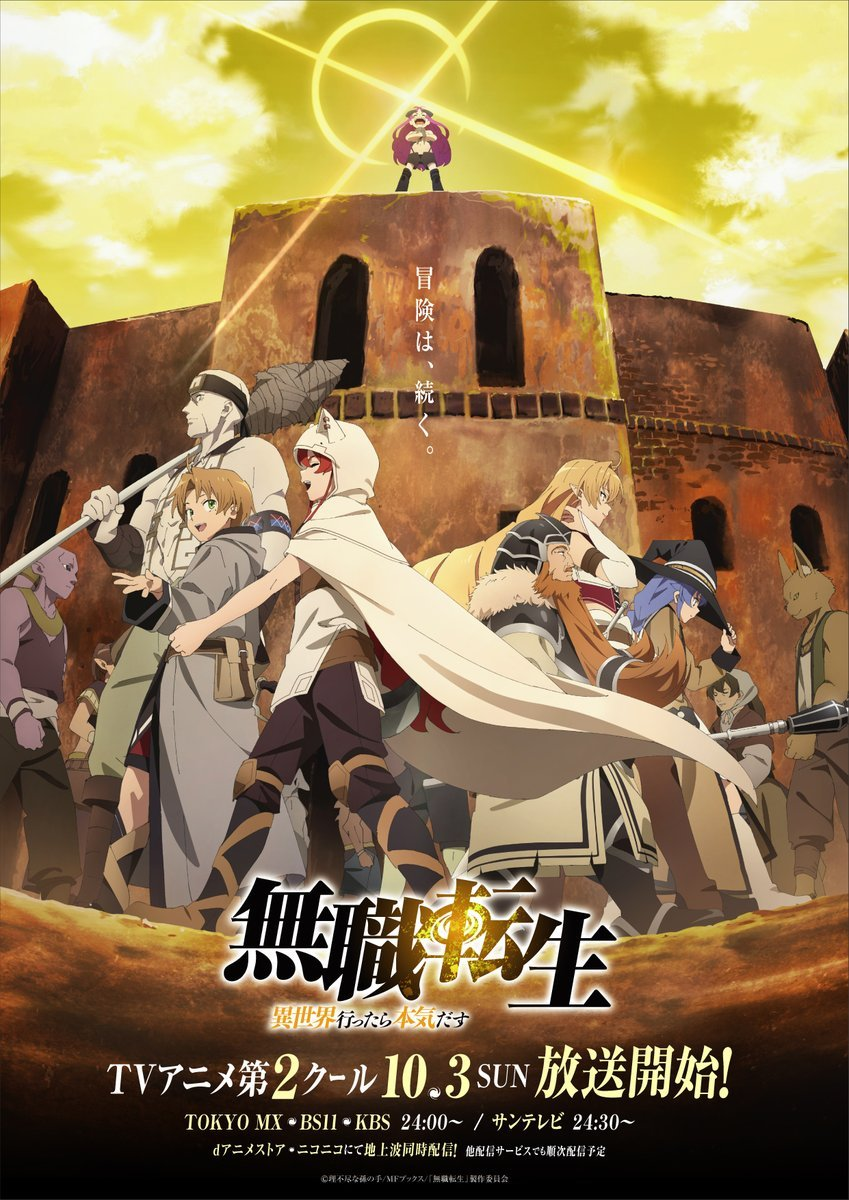 Thất Nghiệp Chuyển Sinh (Phần 2) - Mushoku Tensei: Isekai Ittara Honki Dasu (Season 2) (2021)