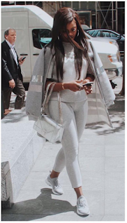 Tiwa Savage Looks Stunning As She Takes To The Street In South Africa