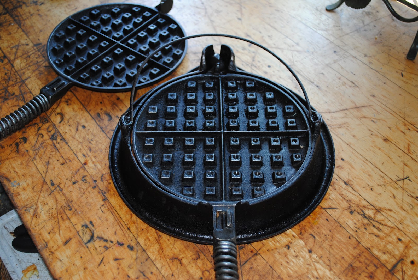 Вафельница старого образца