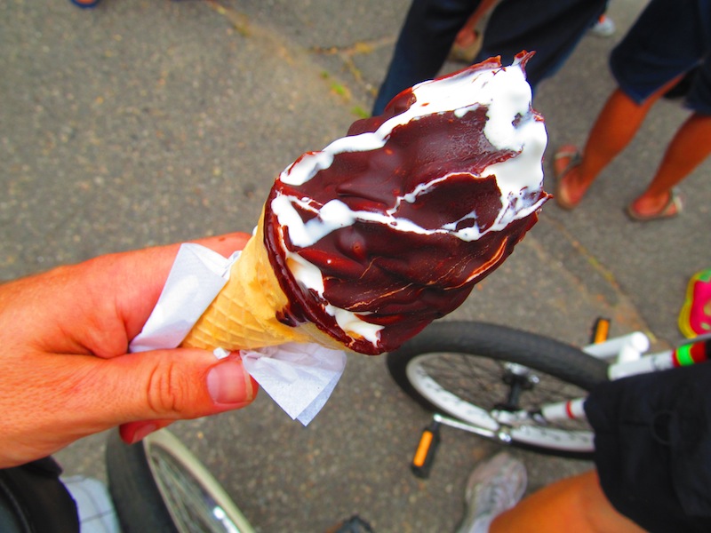 Watch Me Eat Mister Softee Ice Cream Truck