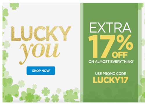 The Shopping Channel St.Patrick's Day Flash Sale Extra 17% Off Promo Code