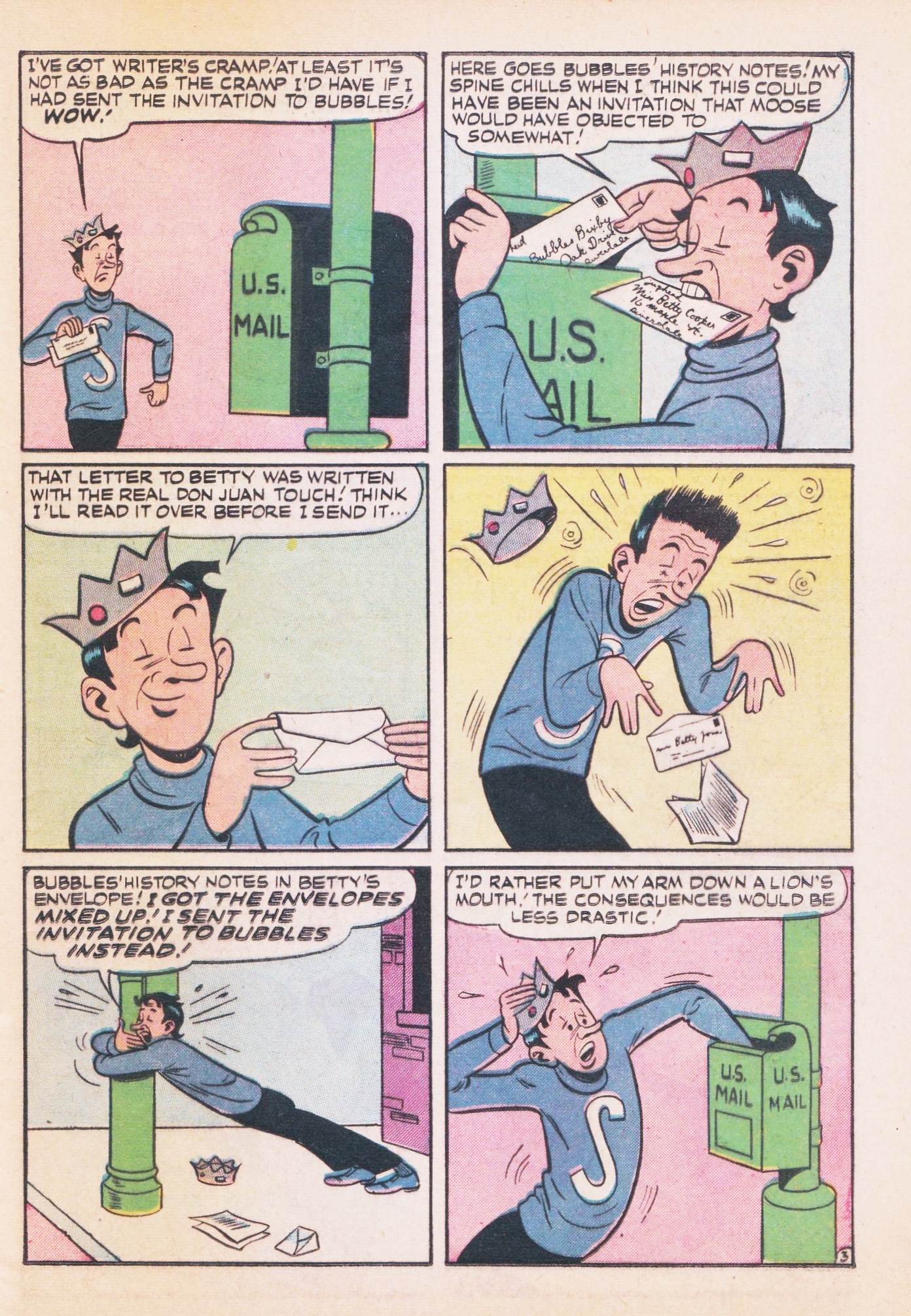 Read online Pep Comics comic -  Issue #82 - 15