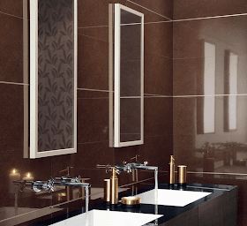 Ideas para decorar, diseñar y mejorar tu casa.: Baños Modernos de Color