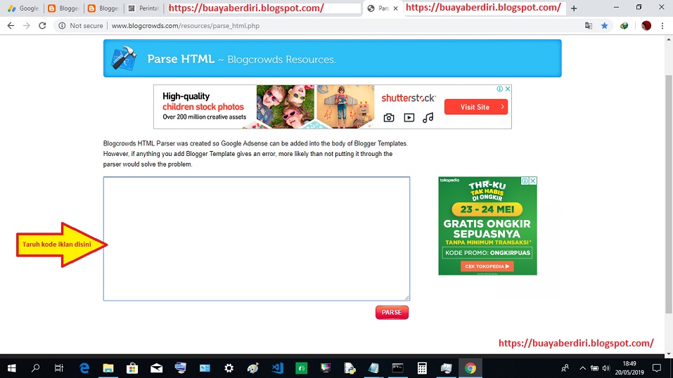 Memilih Tempat Parse Iklan Adsense: Panduan Lengkap untuk Optimasi Pendapatan