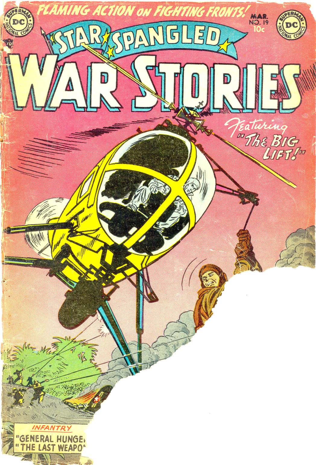 Read online Star Spangled War Stories (1952) comic -  Issue #19 - 2