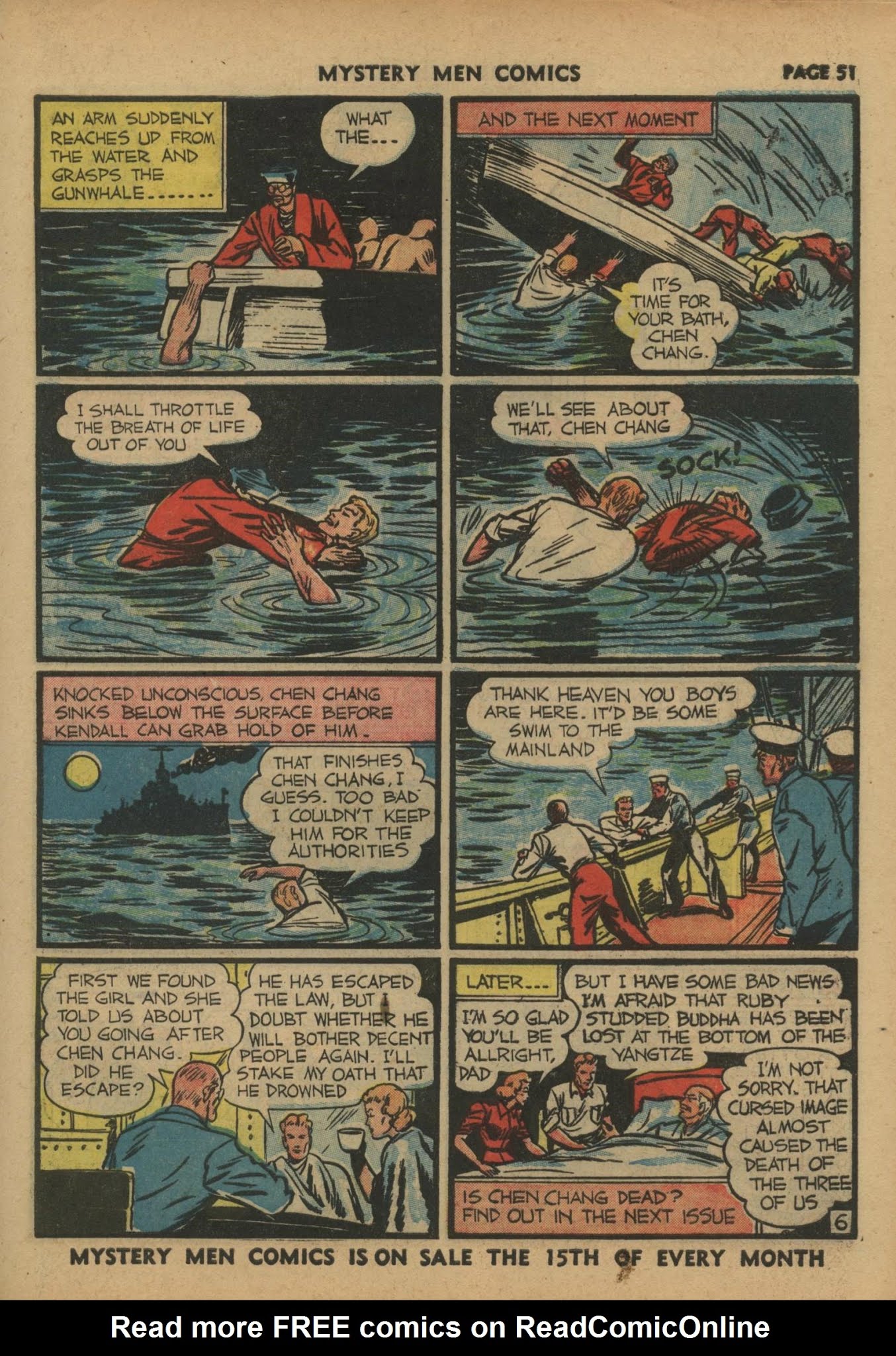 Read online Mystery Men Comics comic -  Issue #19 - 53