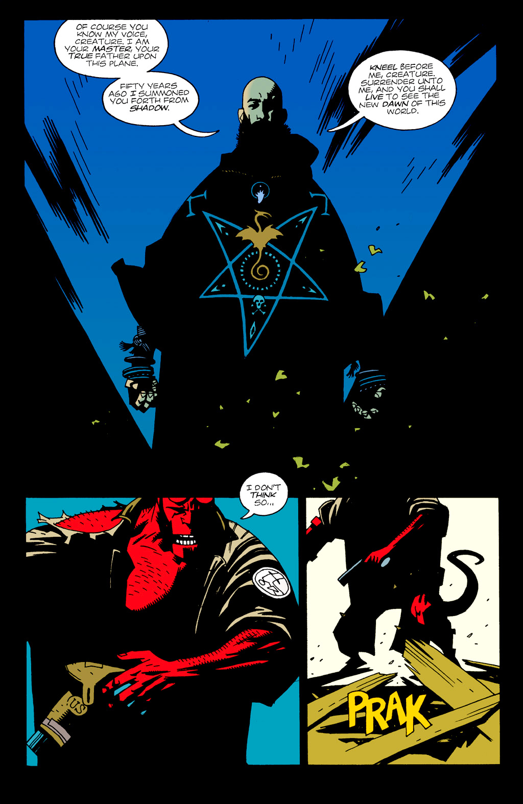 Read online Hellboy: Seed of Destruction comic -  Issue #2 - 23