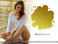 marina kuwar first time wallpaper, chikni legs photo in white top and short