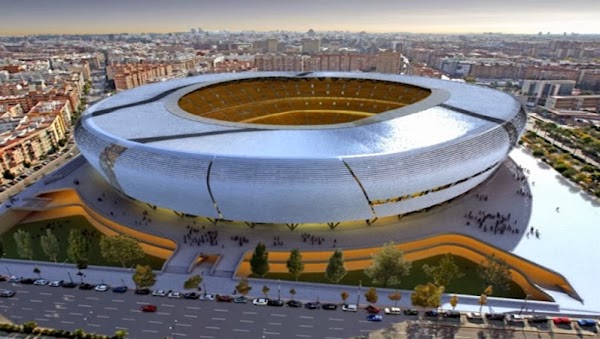 El Valencia muestra su próximo estadio