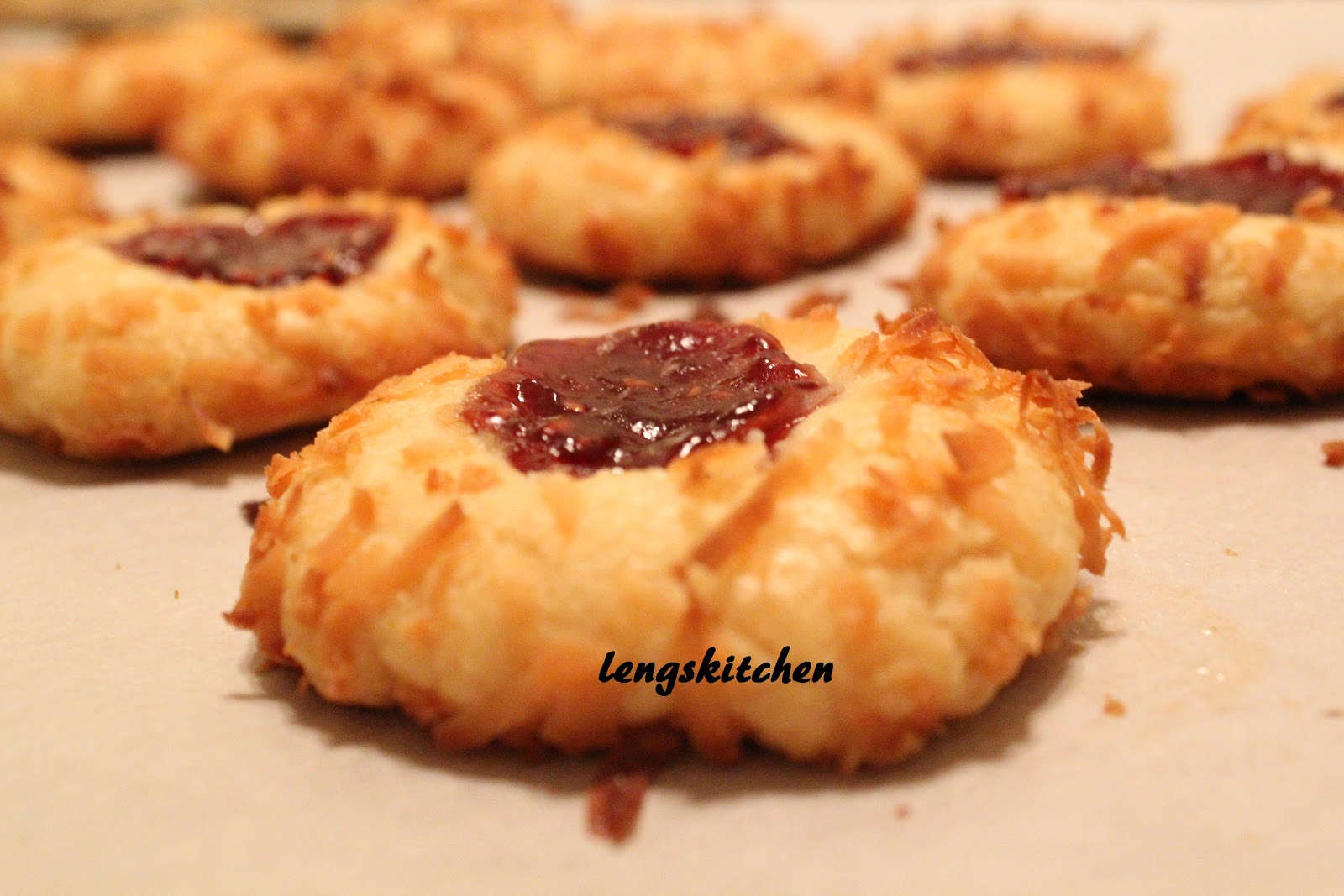 Kitchen Chaos Jam Thumbprint Cookies kitchen-chaos-jam-thumbprint-cookies