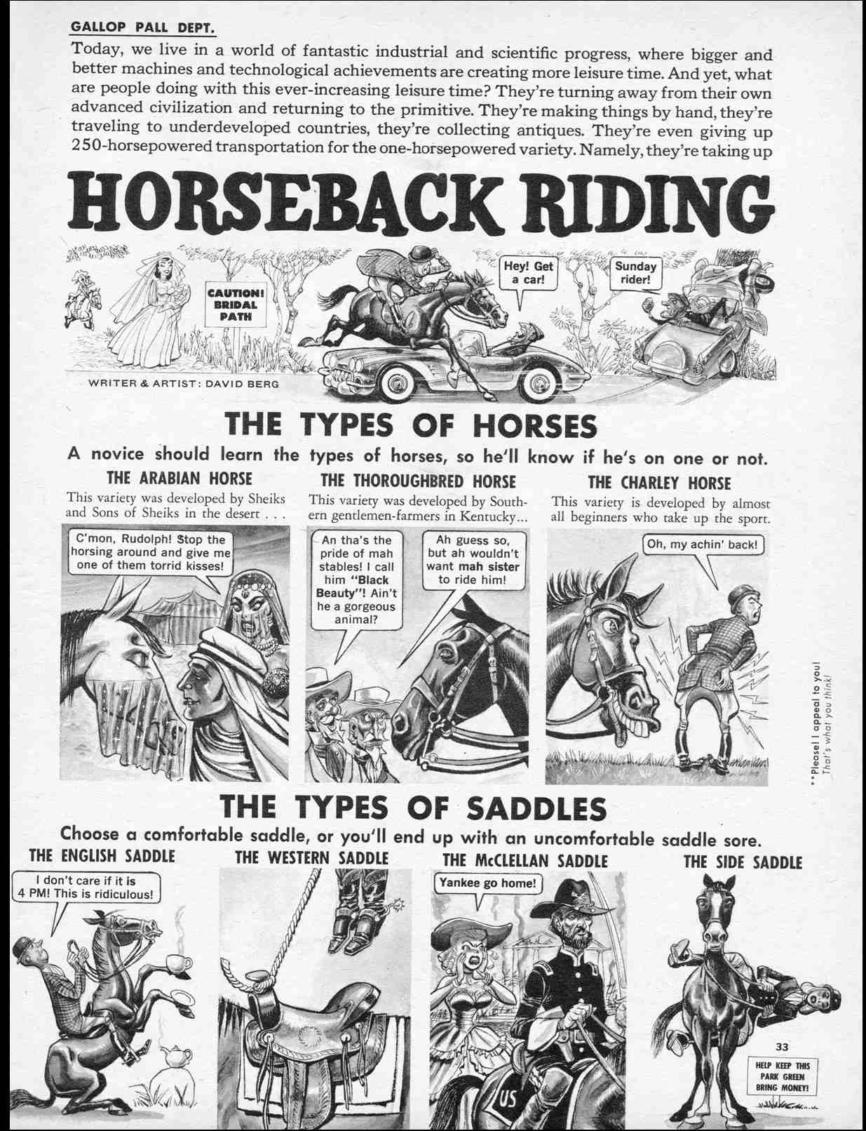 Read online MAD comic -  Issue #62 - 35