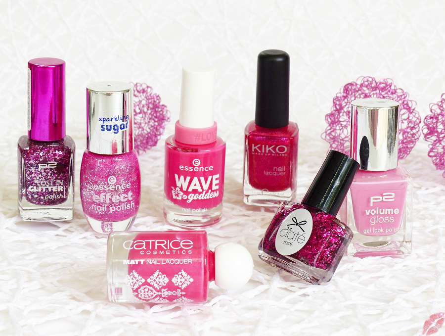 Blogparade 7 Shades Of Pink Nagellacke Tiamel