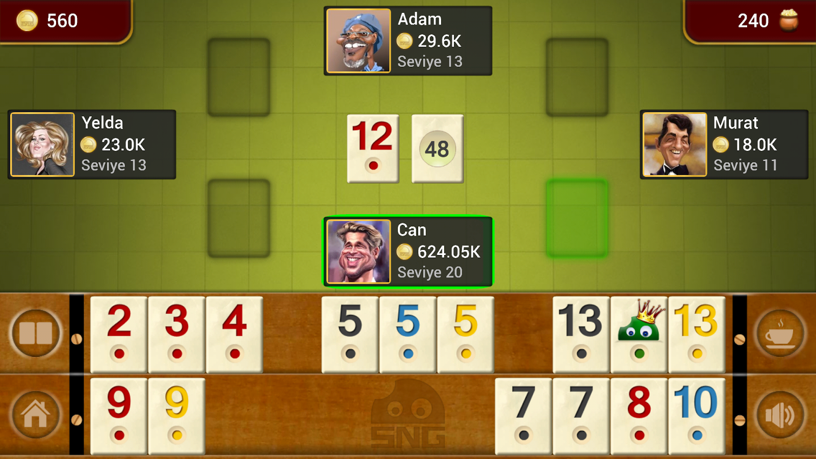 Chen Gai France ) rummikub en ligne