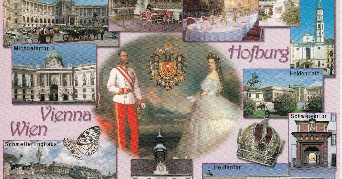 My postcard and stamp week Austria Historic Centre of Vienna