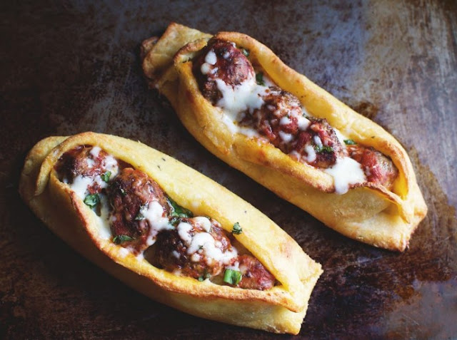 Low Carb Meatball Subs #lowcarb #lunch