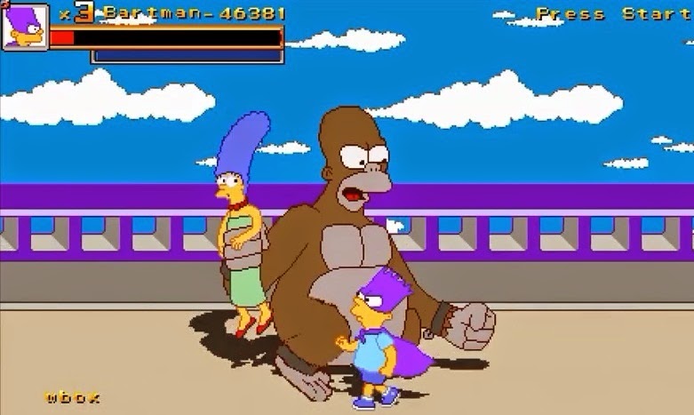 Simpsons Treehouse of Horror Game Simpsons Treehouse of Horror