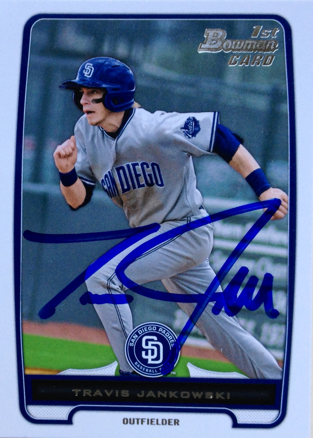 Jackson's Autographs TTM Success Travis Jankowski (6/6/2013)