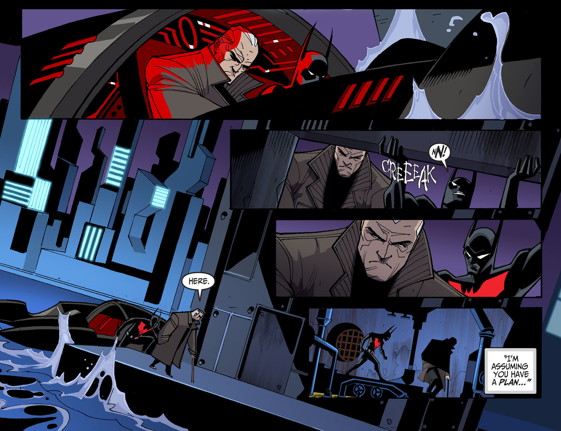 Read online Batman Beyond 2.0 comic -  Issue #11 - 8