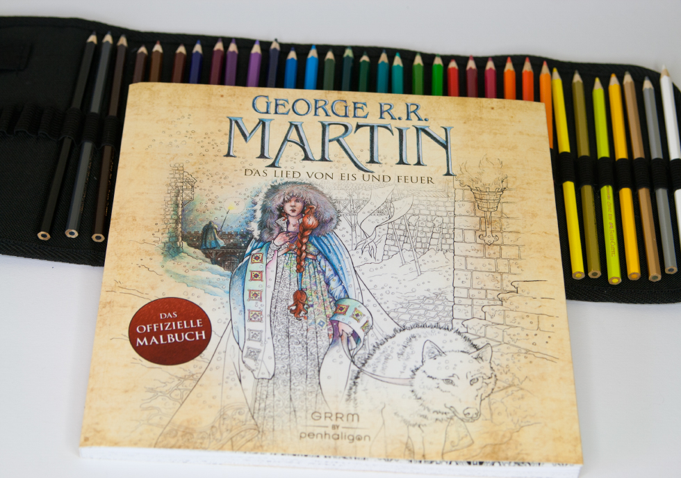 Rezension Das Lied von Eis und Feuer Das offizielle Malbuch Lilyfields