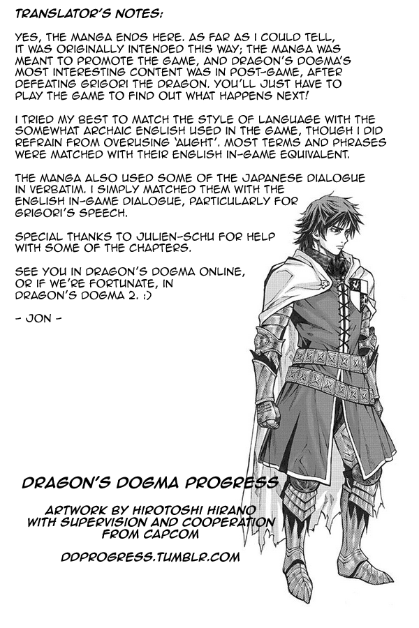 Dragon S Dogma Progress Vol 2 Chapter 13 Final Chapter The Great Hereafter Mangahasu Dragon S Dogma Progress Vol 2 Chapter 13 Final Chapter The Great Hereafter Mangahasu