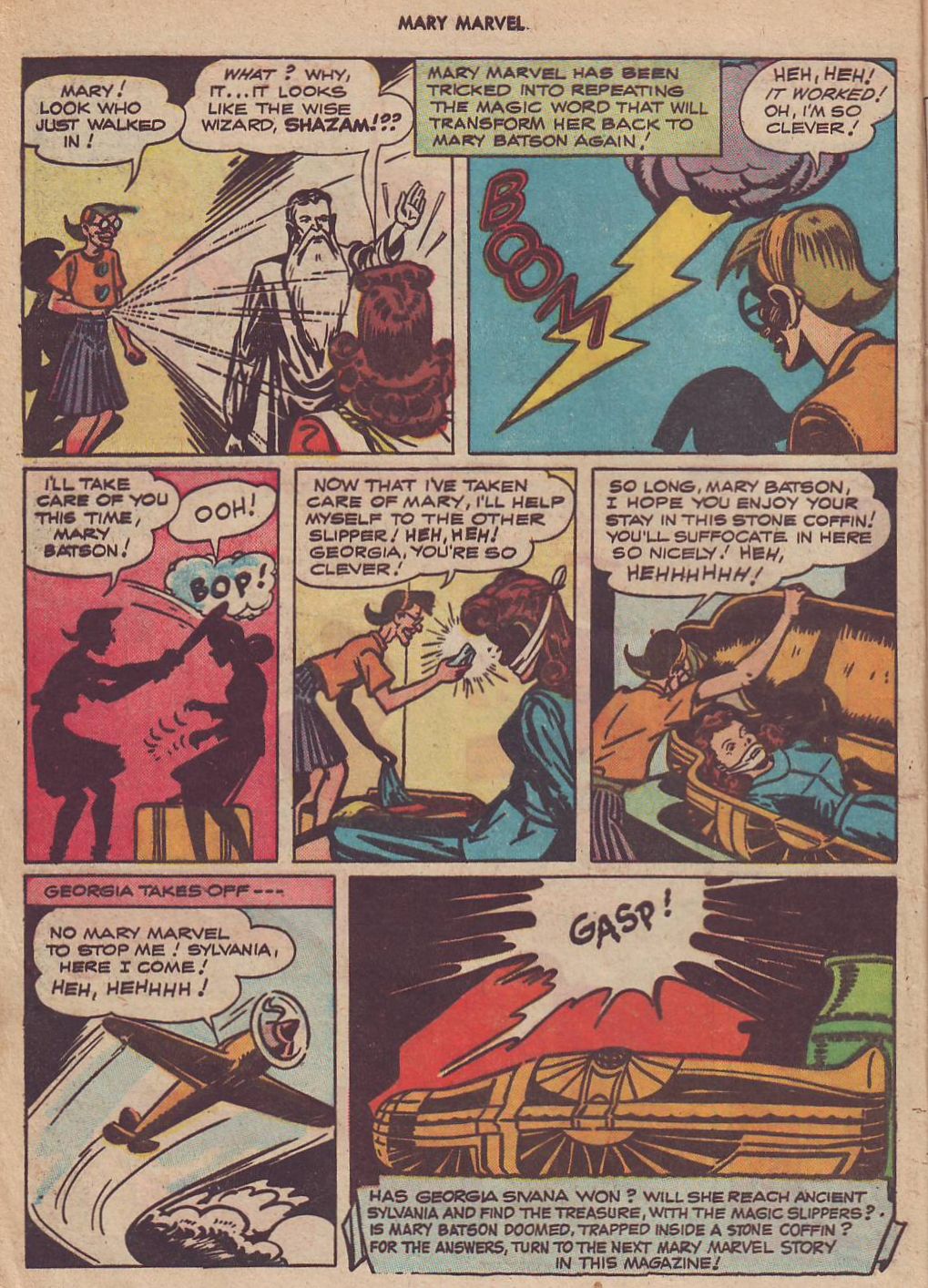 Read online Mary Marvel comic -  Issue #22 - 8