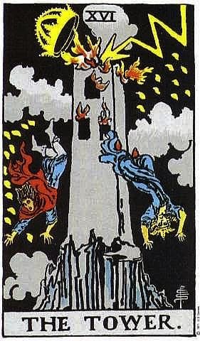 Las cartas mas temidas del Tarot II: La Torre