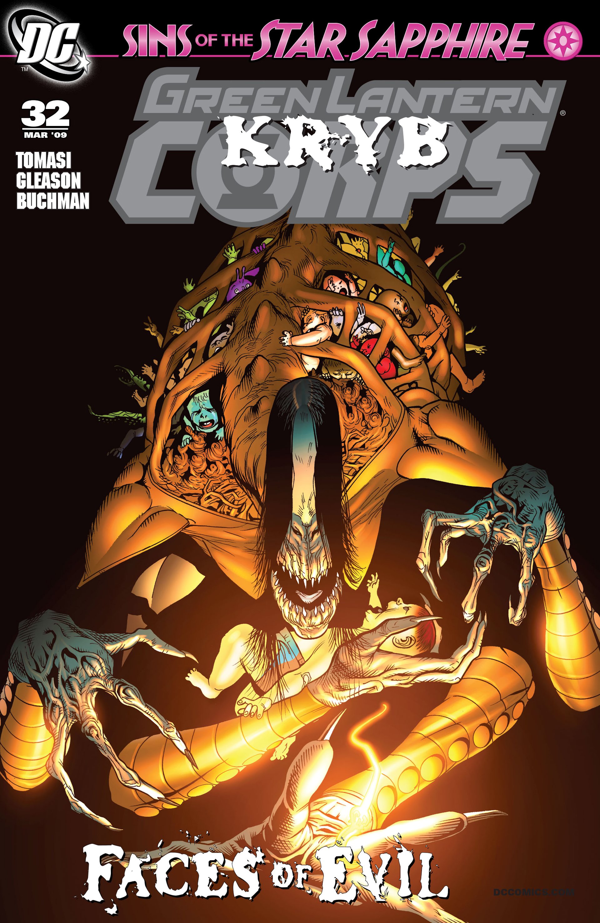 Read online Green Lantern Corps (2006) comic -  Issue #32 - 1