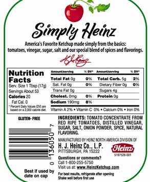 ketchup heinz ingredients hfcs fructose eliminating diets toxic