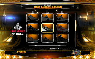 NBA 2K13 Nike Zoom Kobe VII System Supreme Shoes Patch