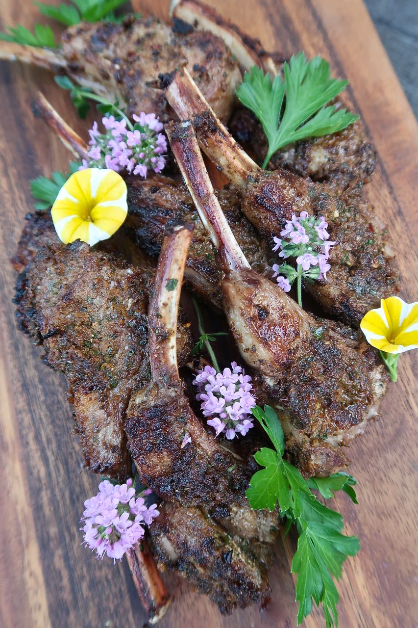 Scrumpdillyicious Mint And CuminSpiced Lamb Chops