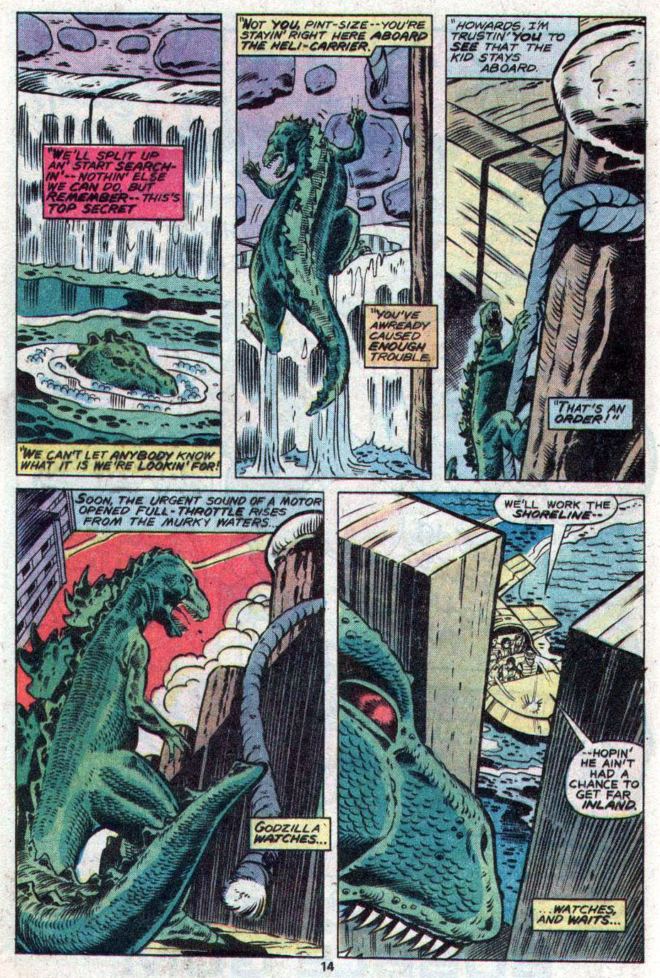 Read online Godzilla (1977) comic -  Issue #18 - 9