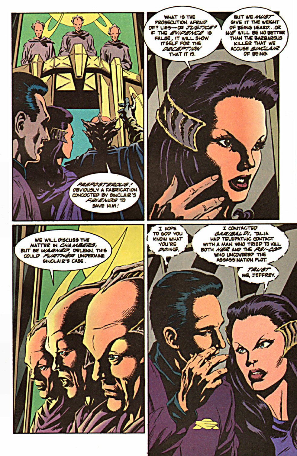 Read online Babylon 5 (1995) comic -  Issue #4 - 10