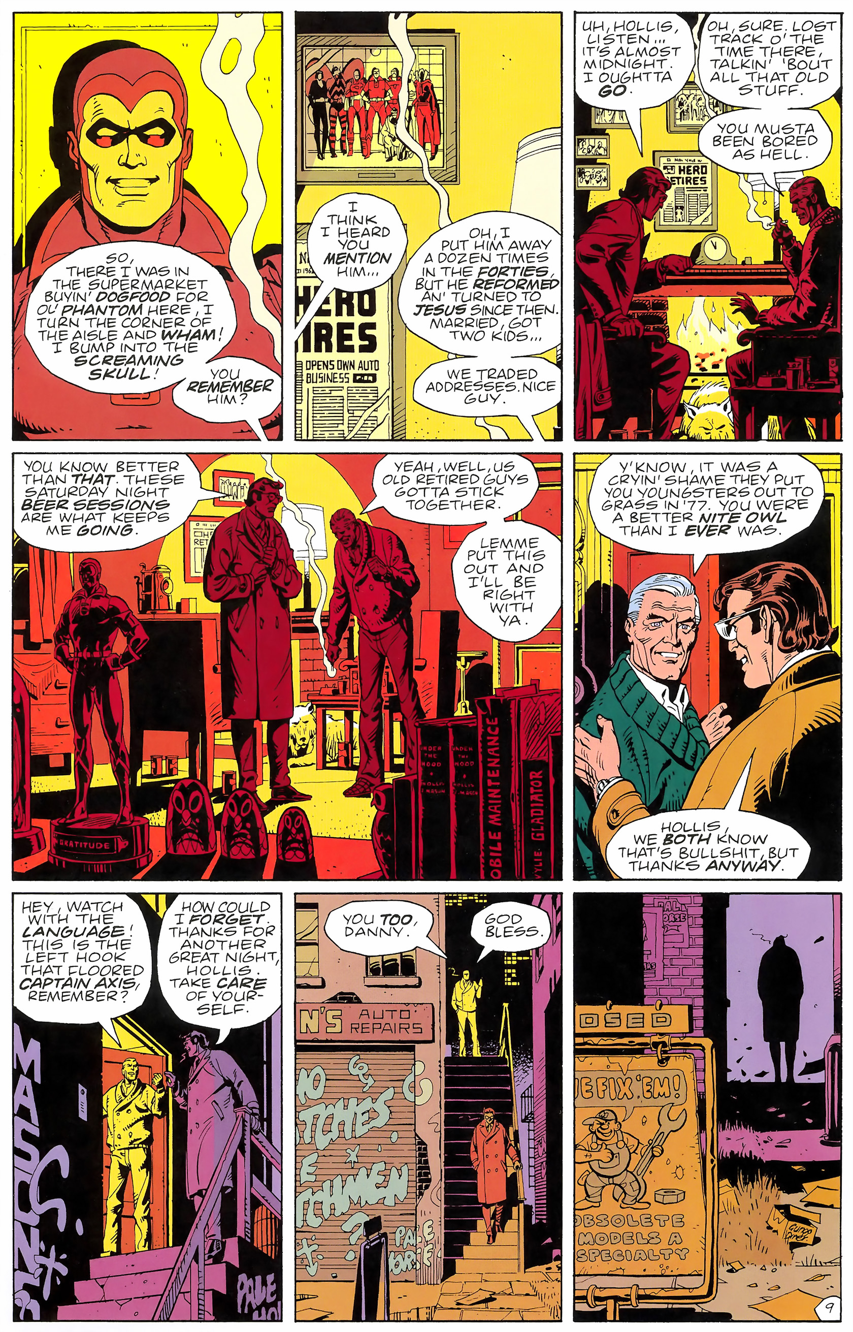 Read online Watchmen comic -  Issue #1 - 11