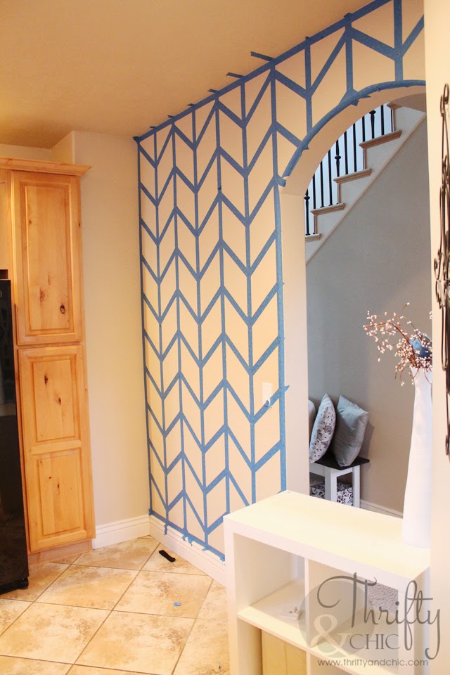 Paint Your Wall With a Chevron / Herringbone Pattern : 7 Steps (with  Pictures) - Instructables