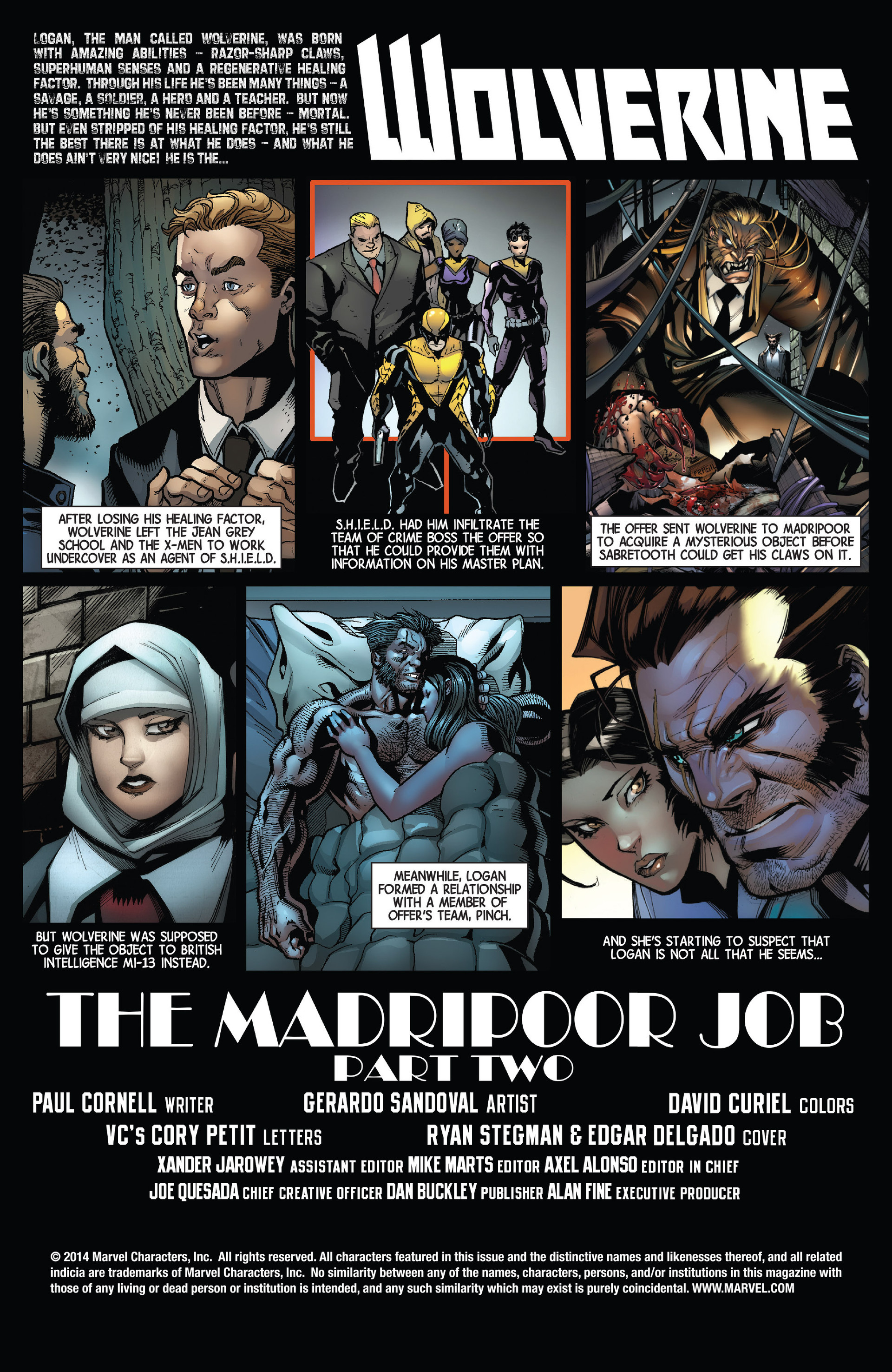 Read online Wolverine (2014) comic -  Issue #7 - 2