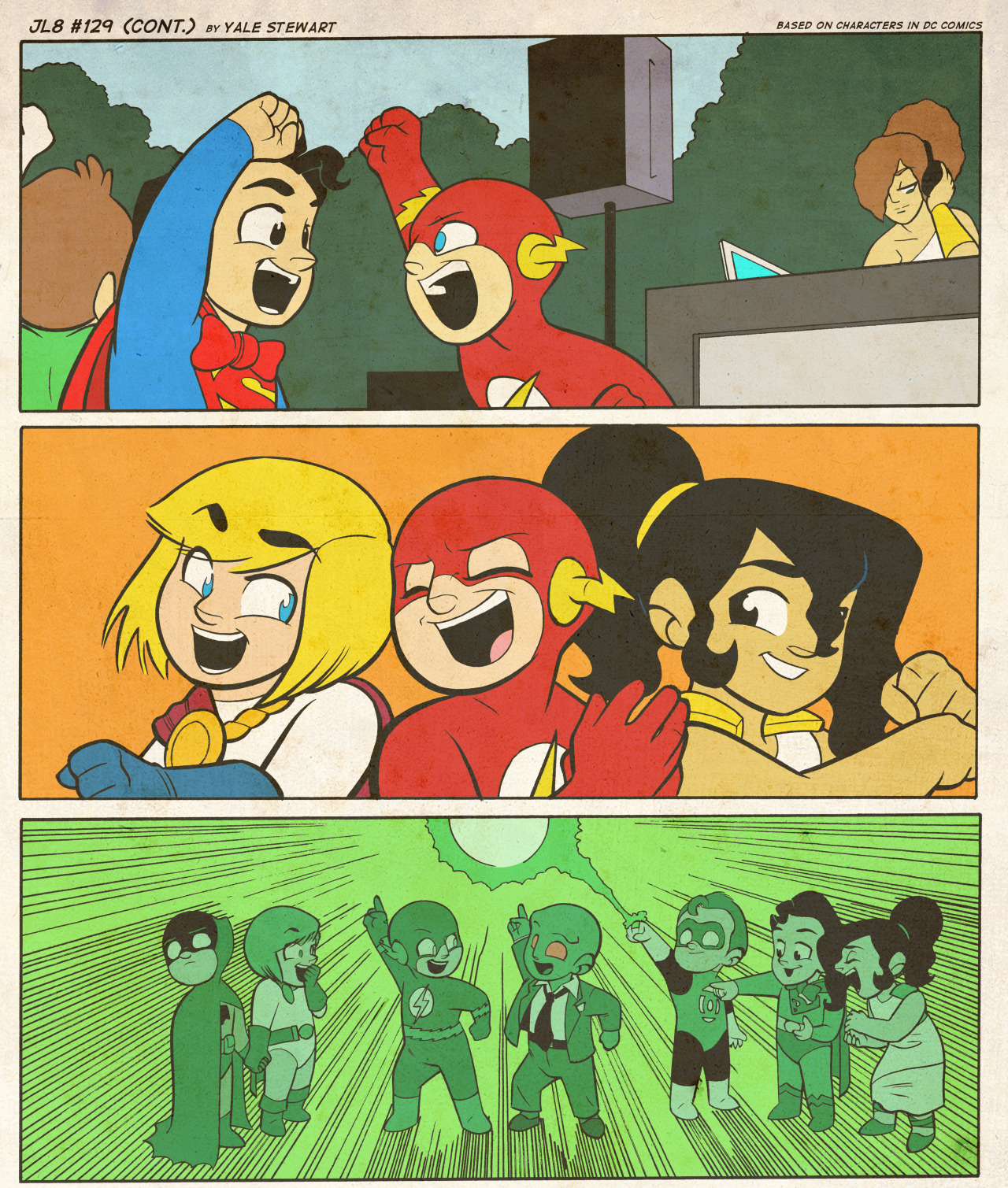 Read online JL8 – The Complete Collection comic -  Issue # TPB (Part 1) - 70