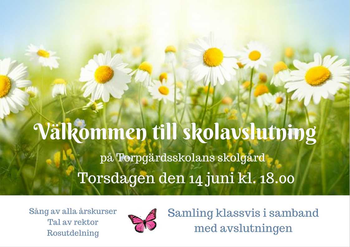 Skolavslutning