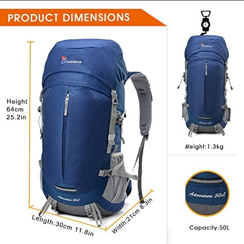 mountaintop 50l backpack
