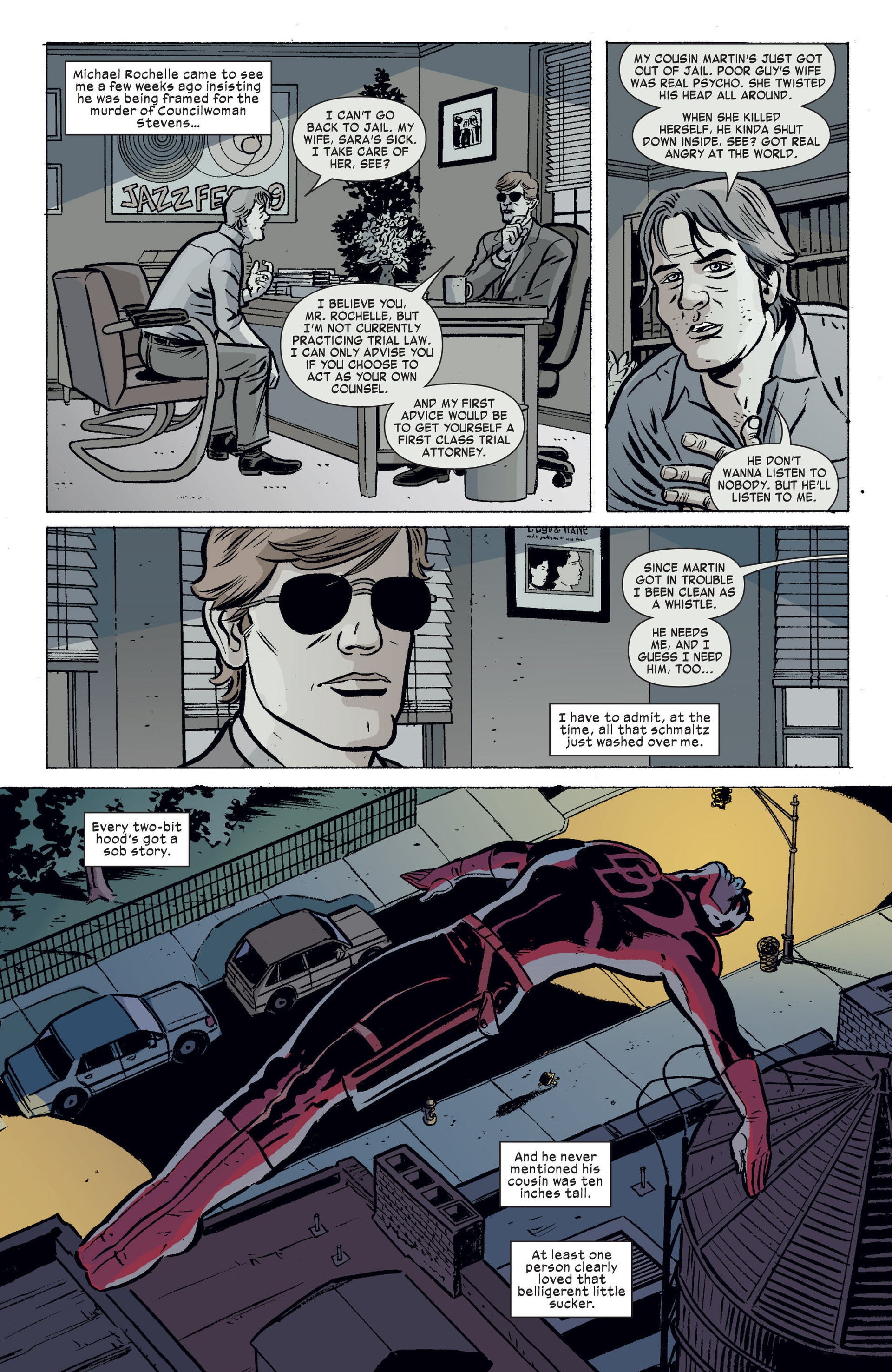Read online Daredevil: Dark Nights comic -  Issue #5 - 10
