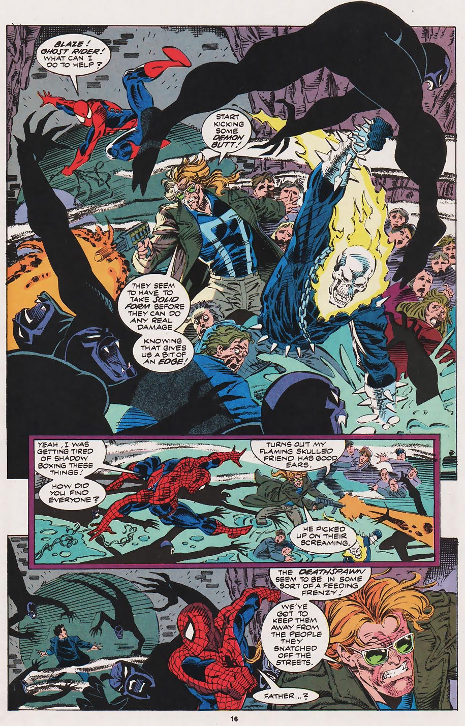 Read online Web of Spider-Man (1985) comic -  Issue #96 - 13