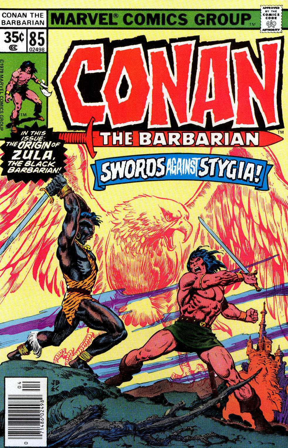 Read online Conan the Barbarian (1970) comic -  Issue #85 - 1
