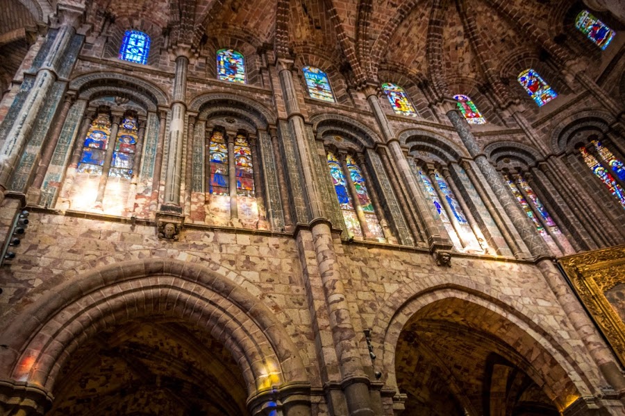 España, Castilla y León, Ávila, Catedral,
