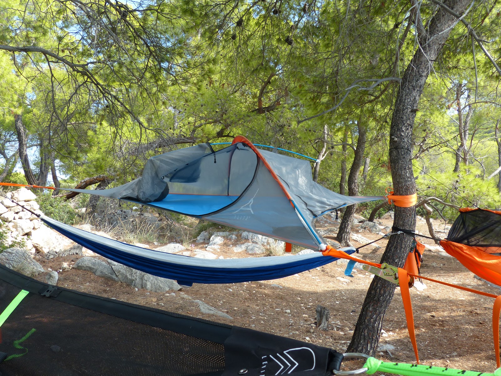 Αιώρες Ταξιδευοντας με μια Αιώρα Wild Camping Greece Free Camping Greece
