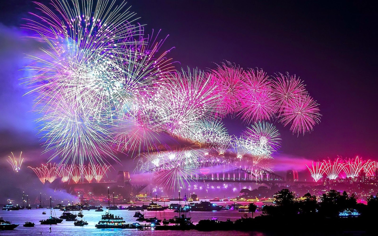 firework wallpaper happy new year 2015