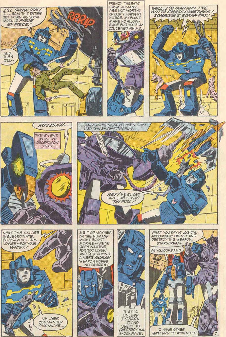 Read online The Transformers (1984) comic -  Issue #9 - 8