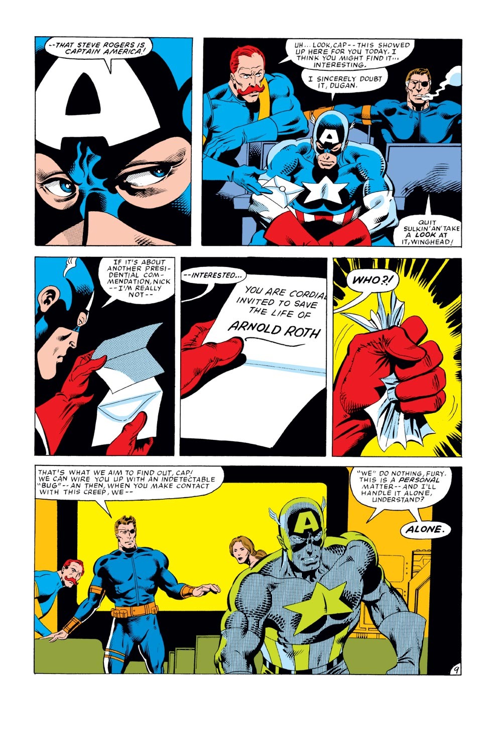 Read online Captain America (1968) comic -  Issue #276 - 10